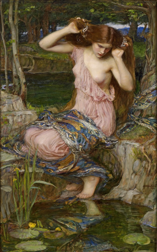 Lamia by John William Waterhouse, 1909